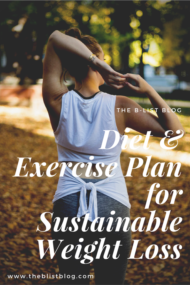 Diet And Exercise Plan For Sustainable Weight Loss Brittany Nicole